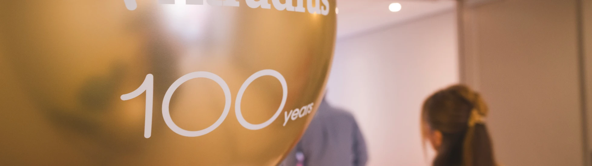 Atradius 100 years balloons